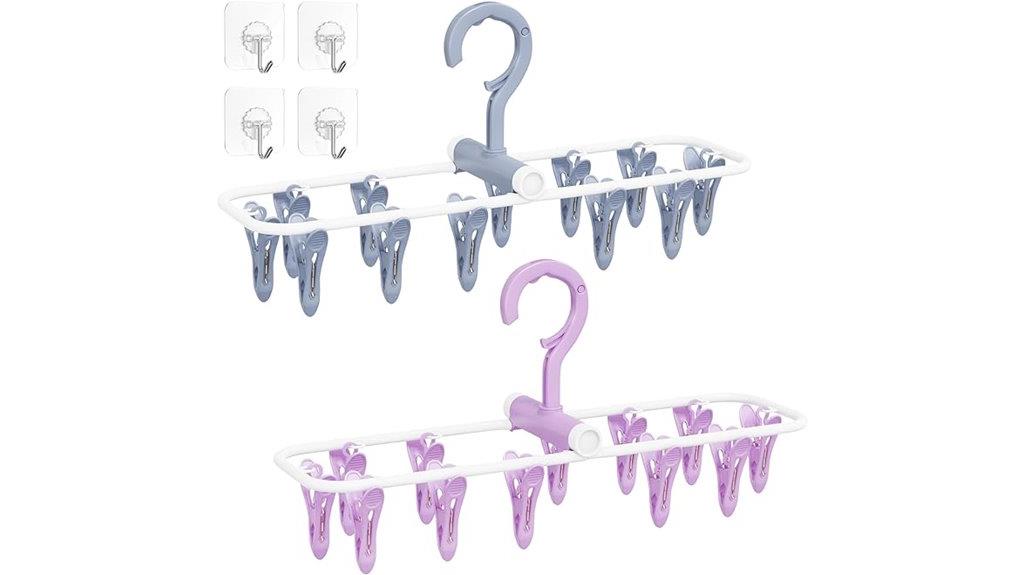 double pack clothes hangers