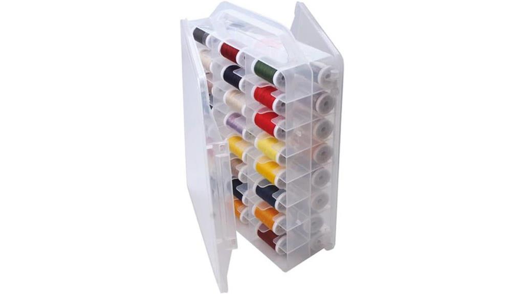 double sided sewing thread organizer