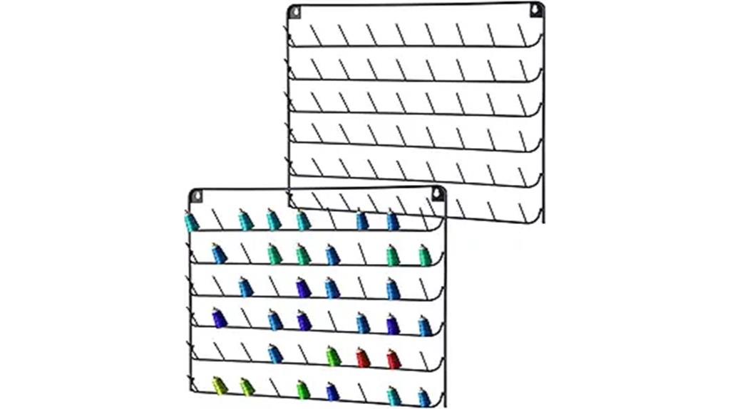 dual pack thread organizer