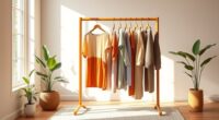 eco friendly bamboo clothing racks