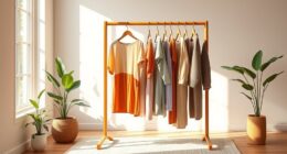 eco friendly bamboo clothing racks