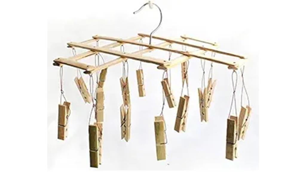 eco friendly bamboo laundry clips