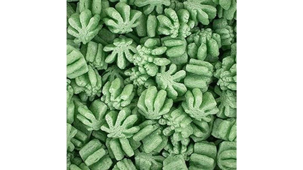 eco friendly green leaf peanuts