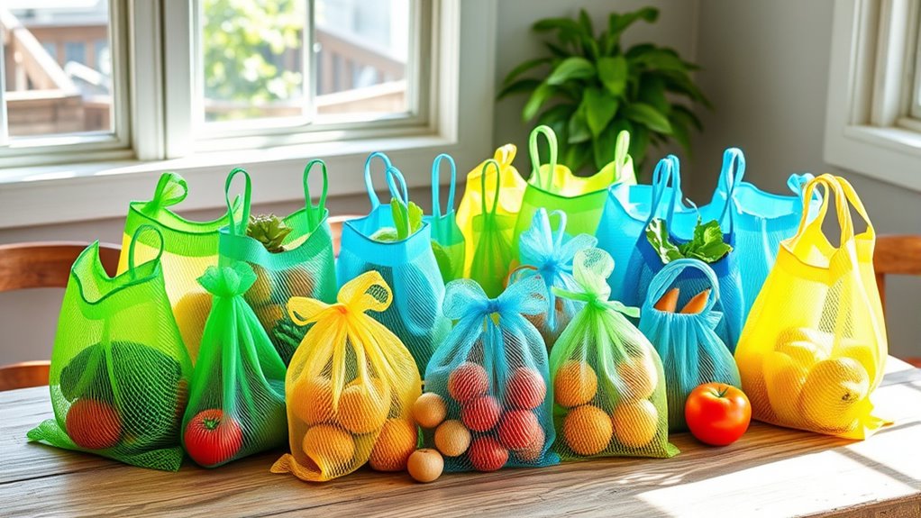 eco friendly mesh bag sets