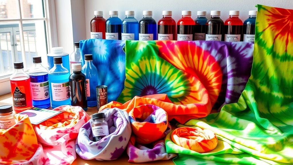 eco friendly vibrant tie dye kits