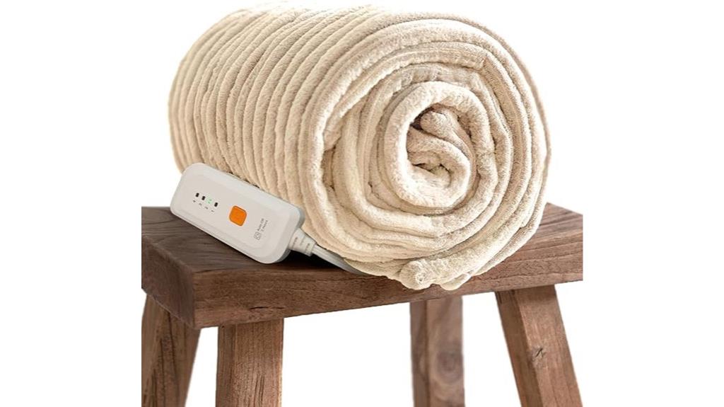 electric eggnog heated blanket
