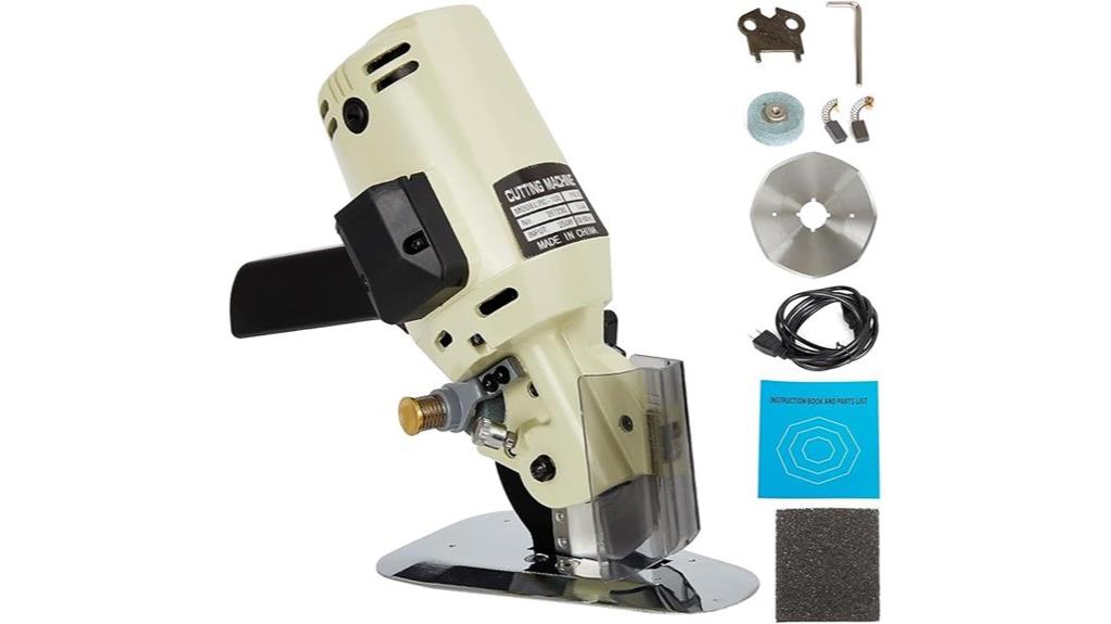 electric rotary fabric cutter
