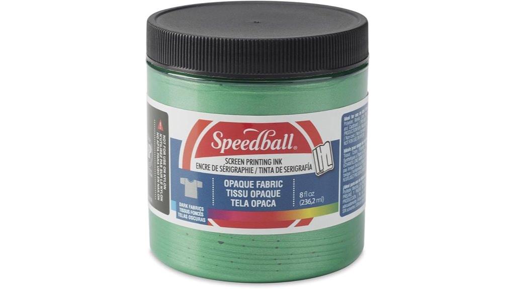 emerald opaque fabric ink