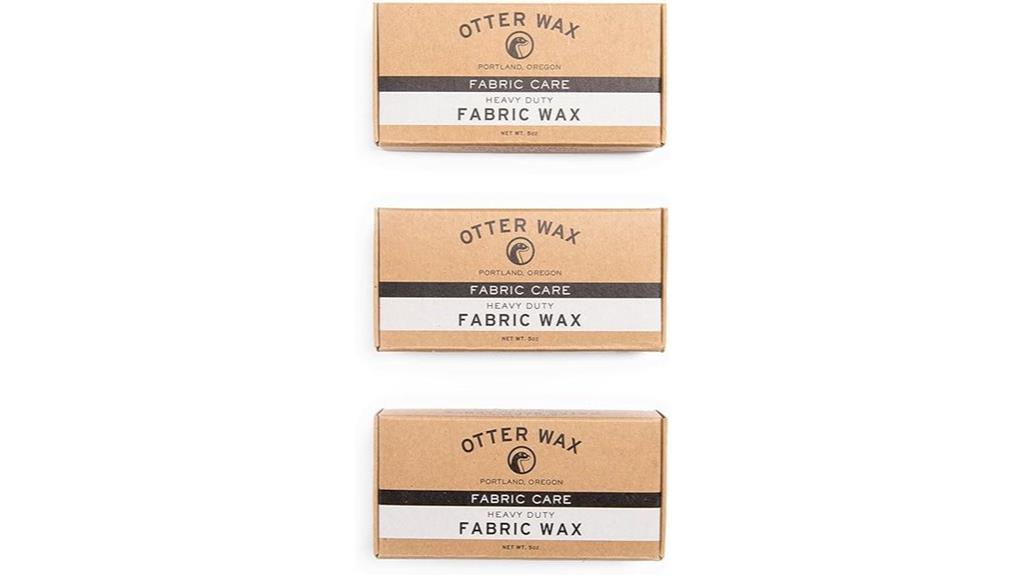 fabric and canvas wax
