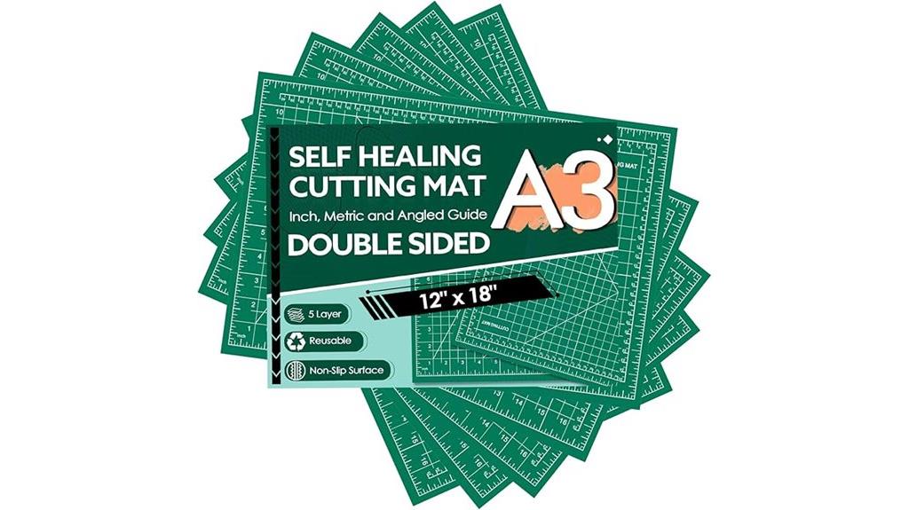 five pack cutting mats