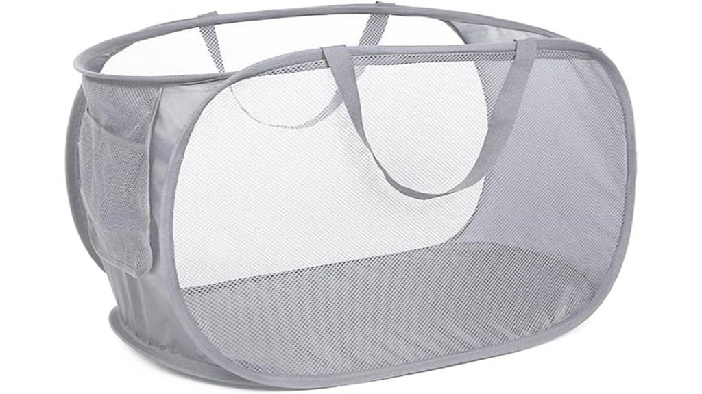 foldable laundry basket with handles