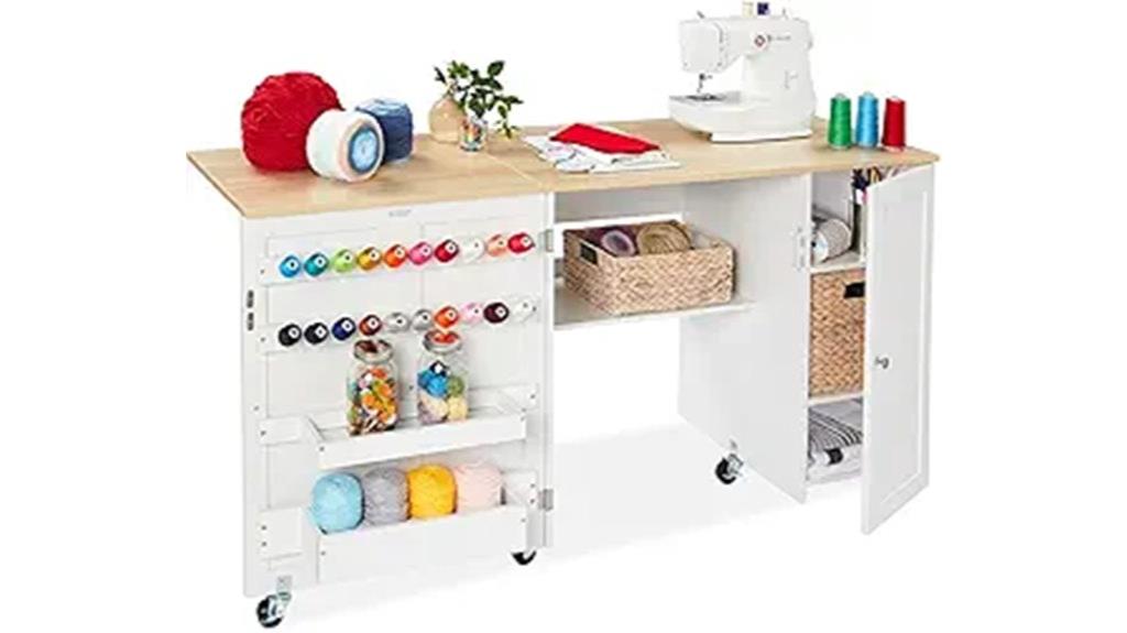 folding sewing table