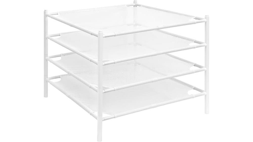 four pack drying racks