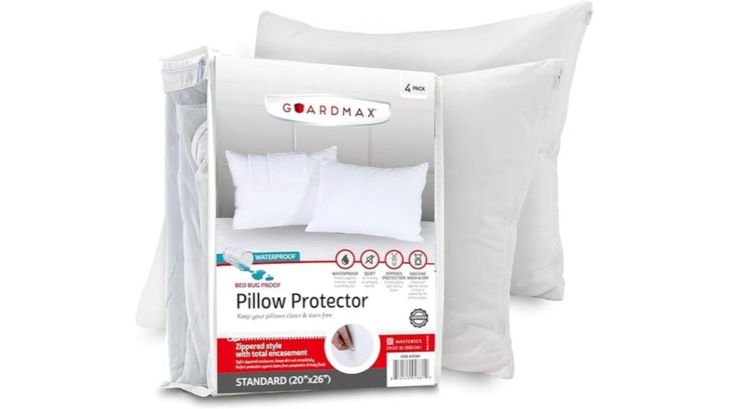 four pack pillow protectors