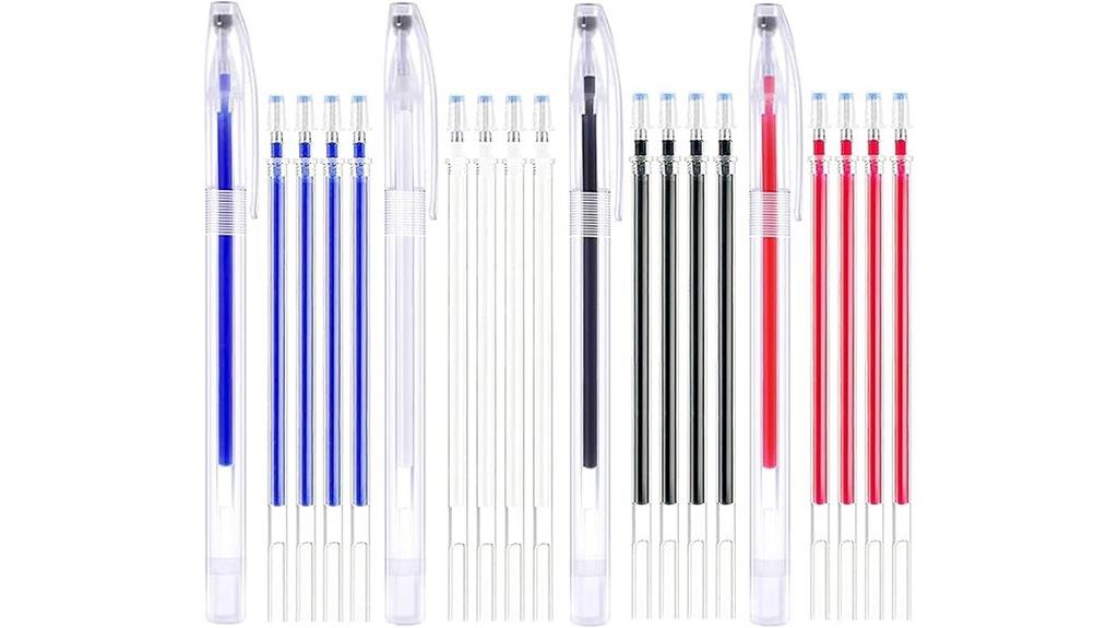 four piece heat marking pens