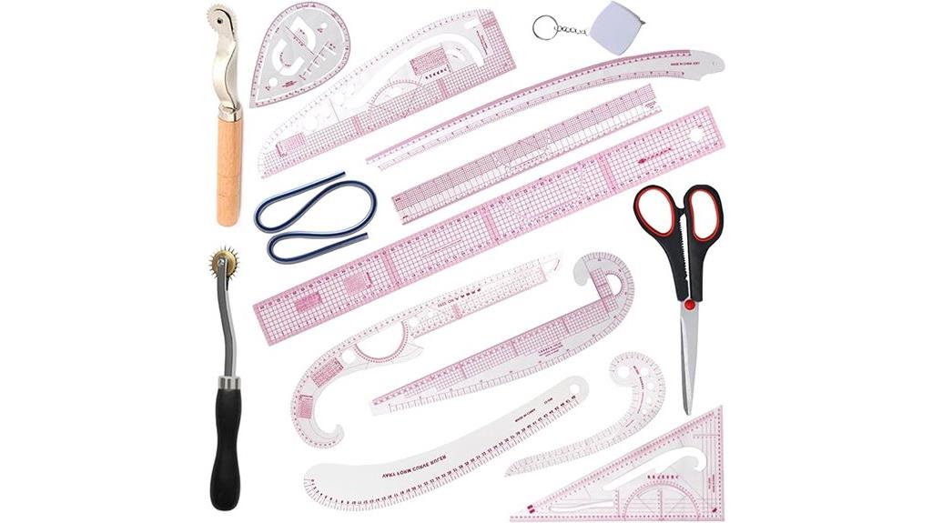 french pattern drafting ruler