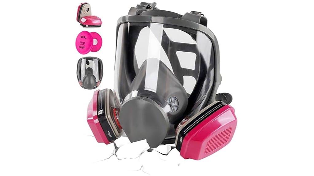 full face gas mask filters