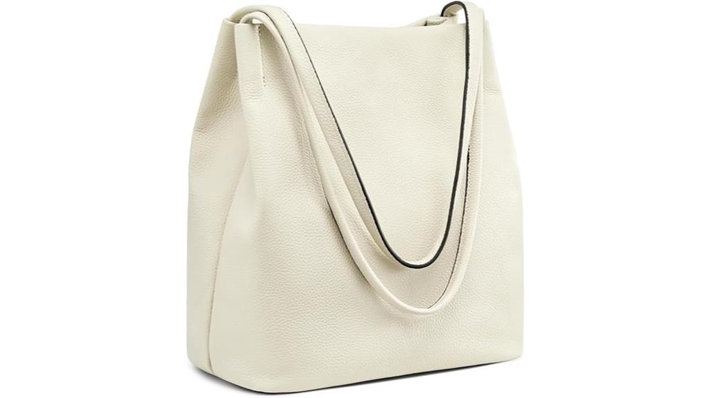 genuine leather tote bag