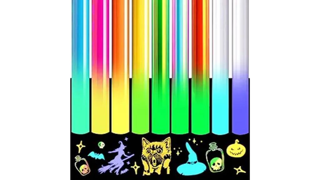 glow in the dark vinyl pack
