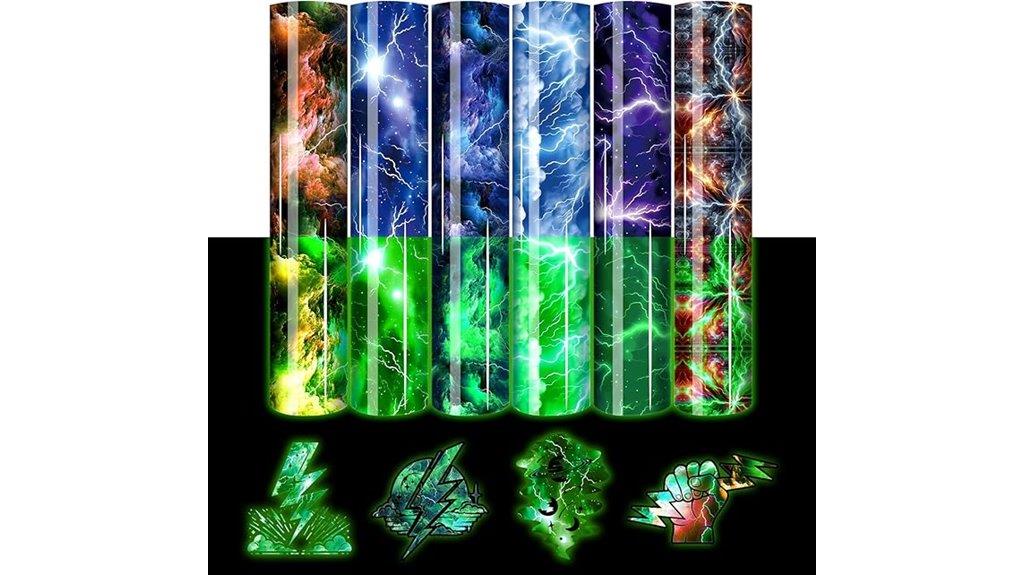 glow in the dark vinyl sheets