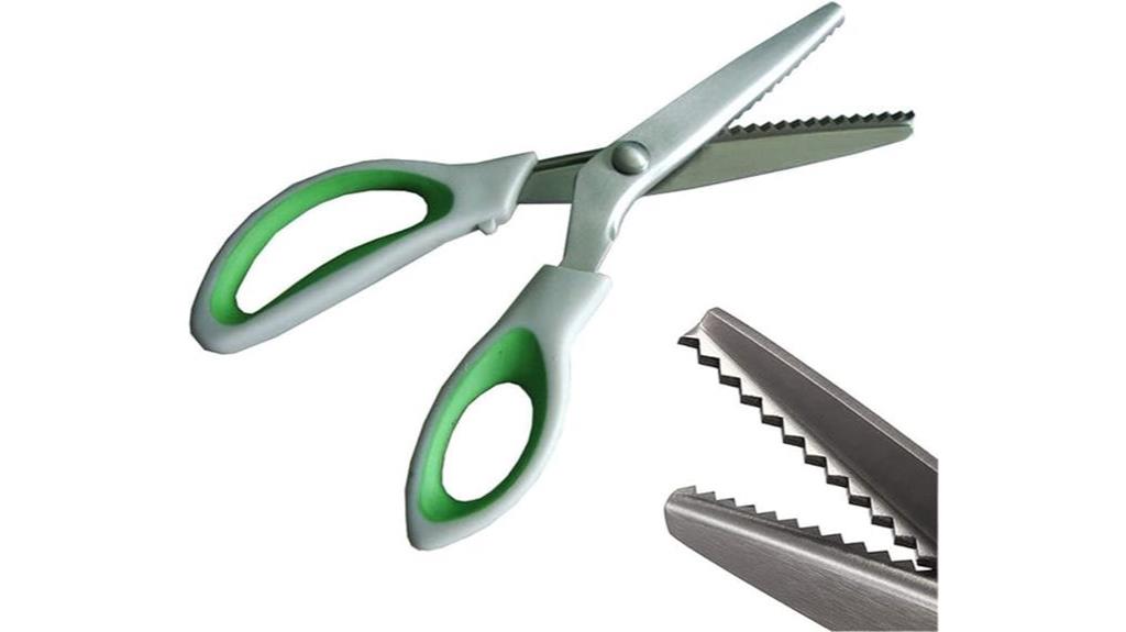 green comfort sewing scissors