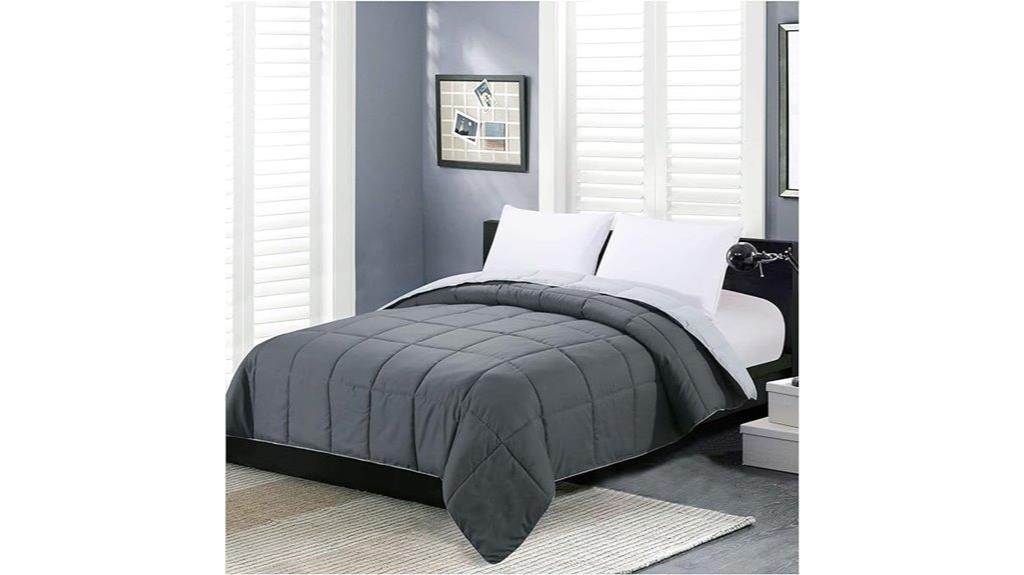 grey queen comforter insert
