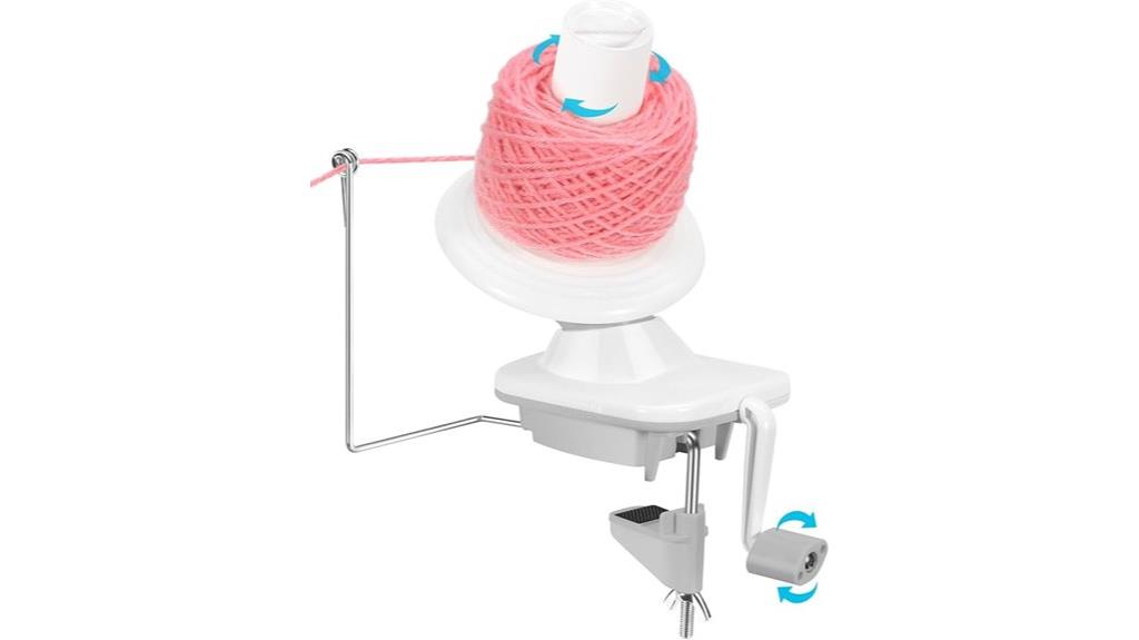 grey yarn winder