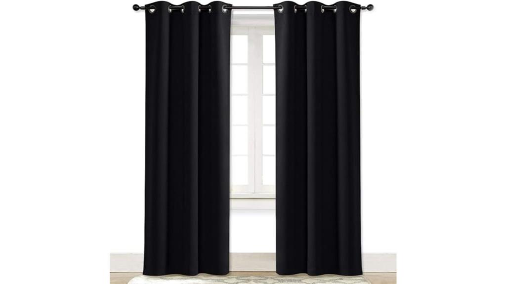 halloween blackout thermal curtains