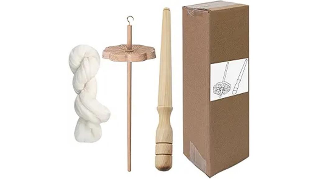 hardwood top whorl spindle