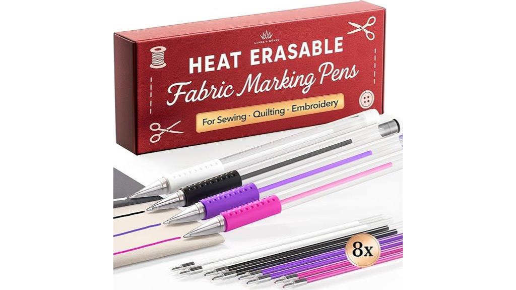 heat erasable sewing markers