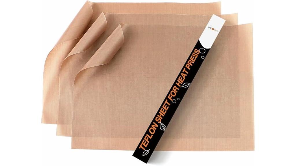 heat press teflon sheets