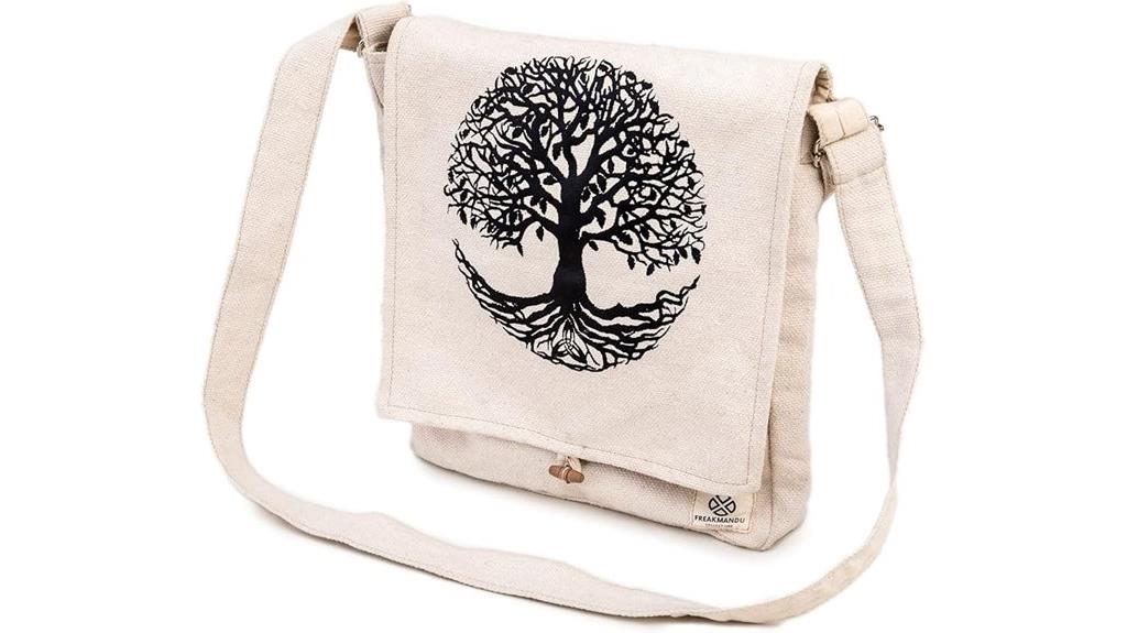 hemp crossbody bag style