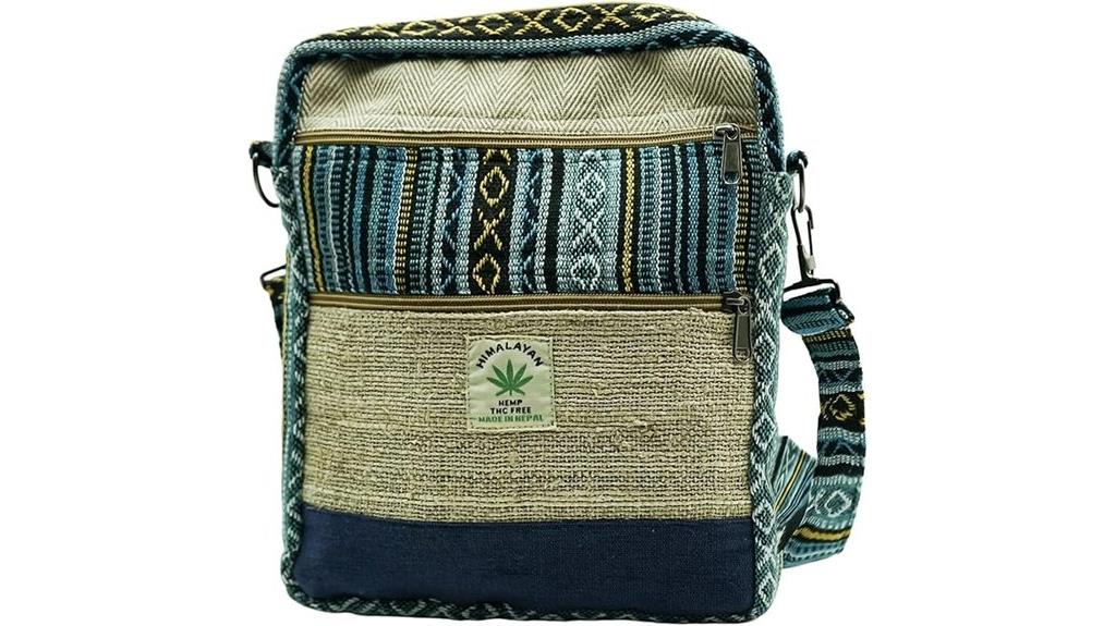 himalayan hemp ethnic bag