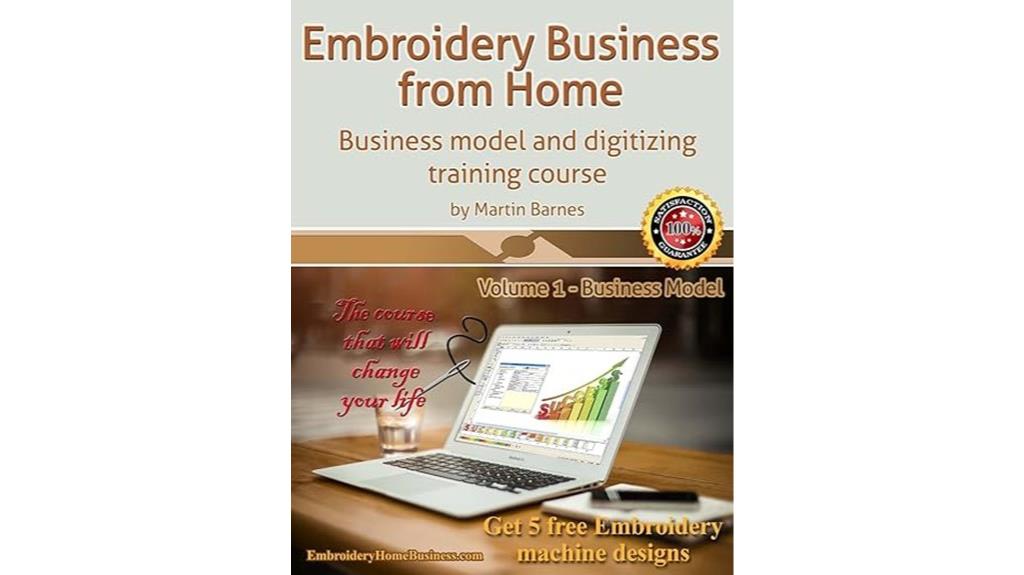 home based embroidery business course