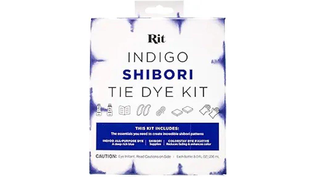 indigo dye tie kit