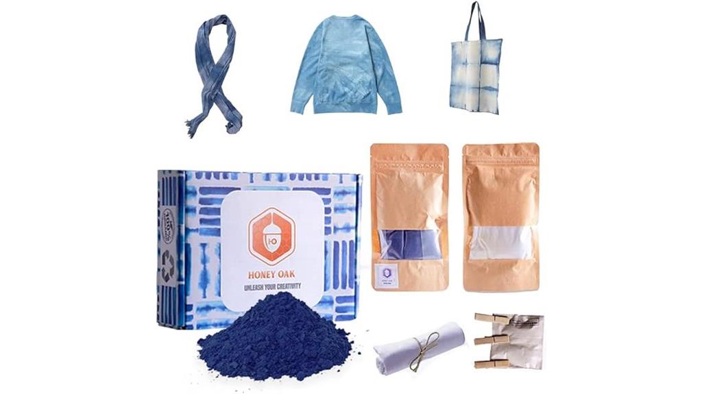 indigo shibori fabric dye