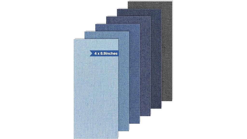 inside jeans denim patches