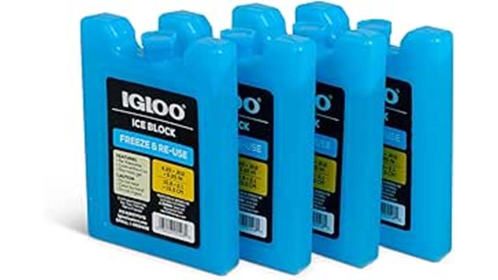 insulated ice storage block