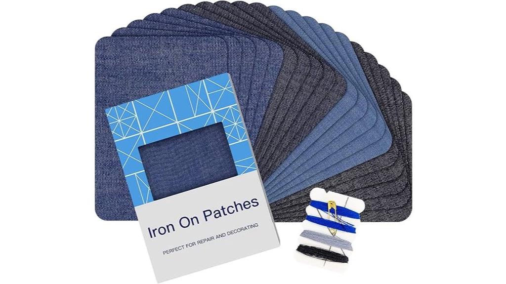 iron on clothing patches pack