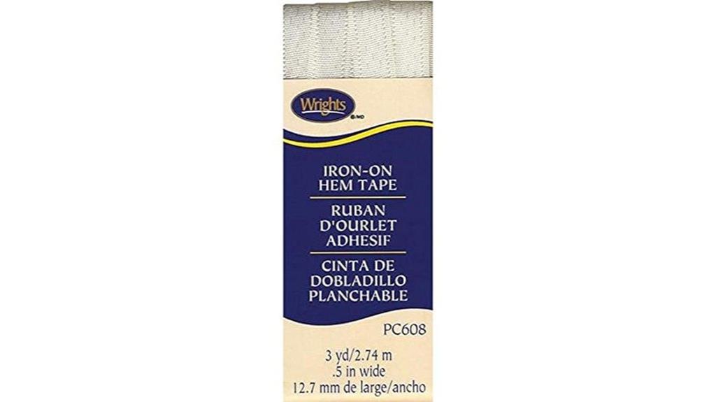 iron on hem tape 1 2