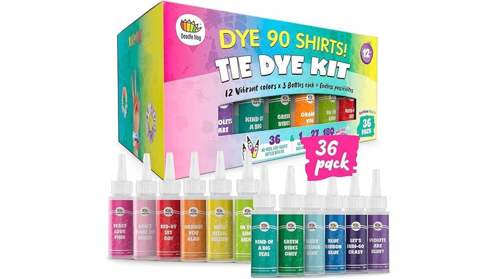 kids and adults tie dye kit