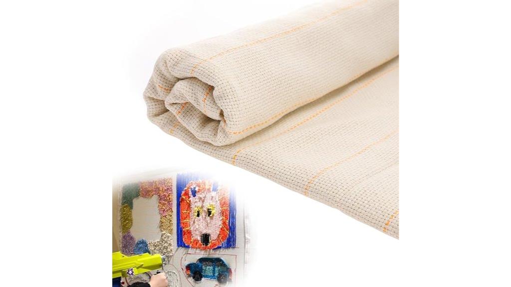 large 40x40 tufting cloth