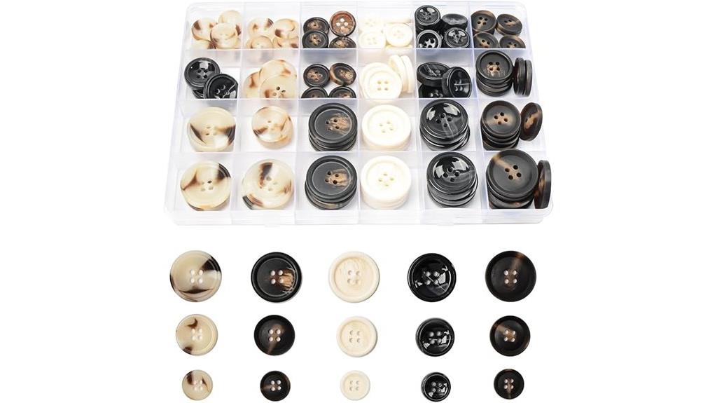 large assorted button pack