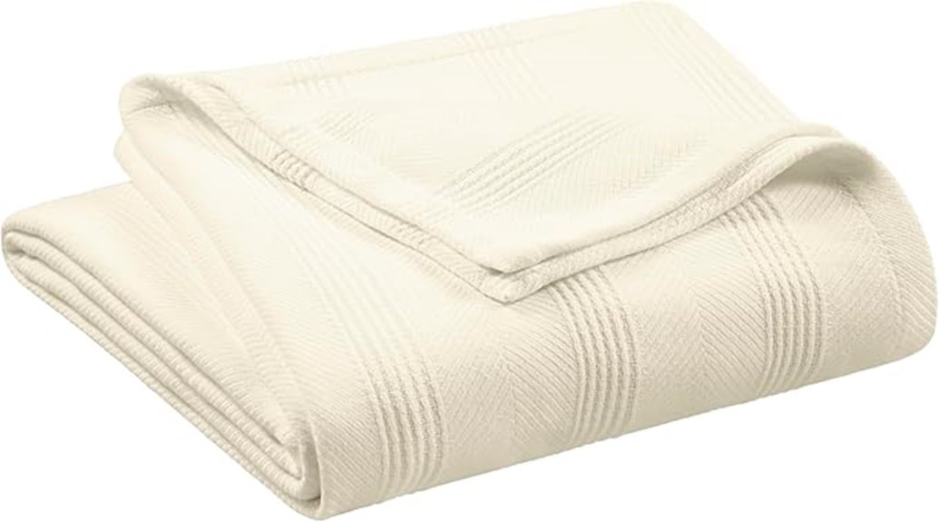 large cotton blanket size