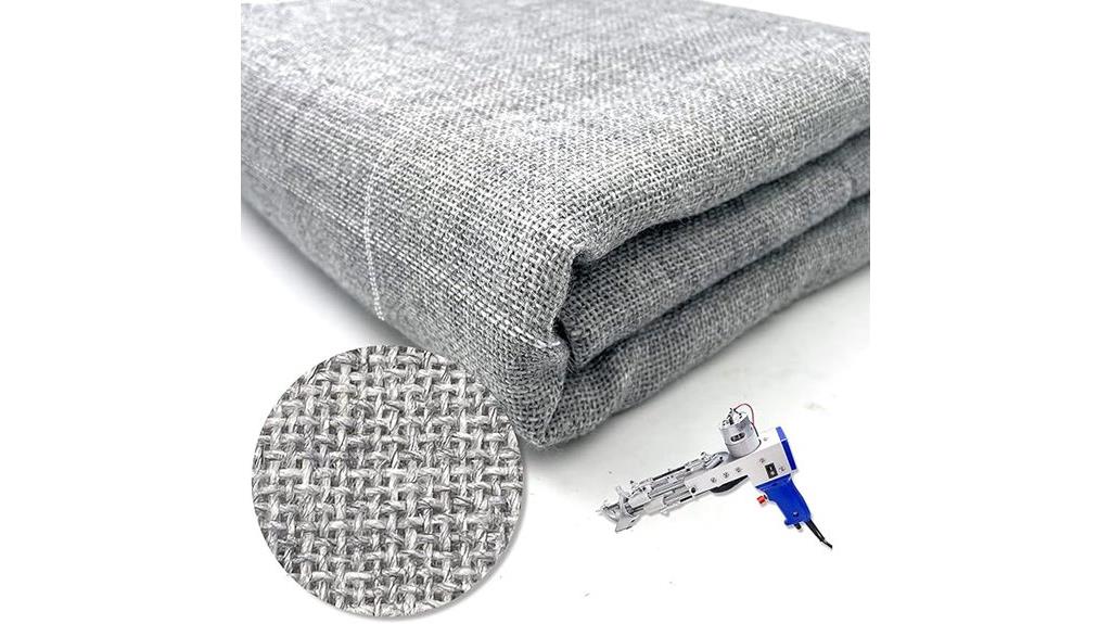large grid tufting cloth
