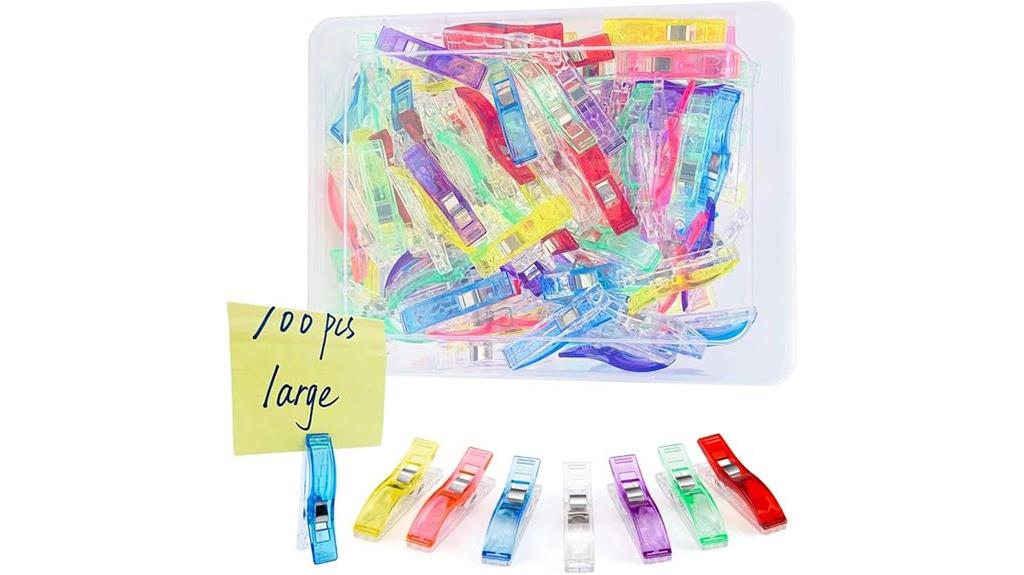 large sewing clips pack