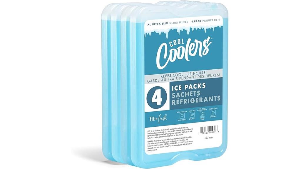 large slim ice packs