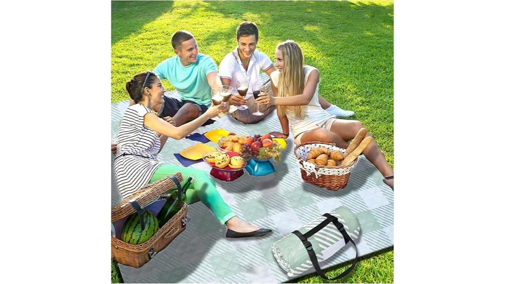 large waterproof picnic blanket
