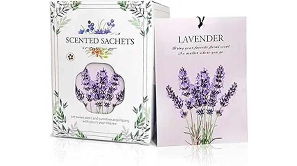 lavender sachet bag set