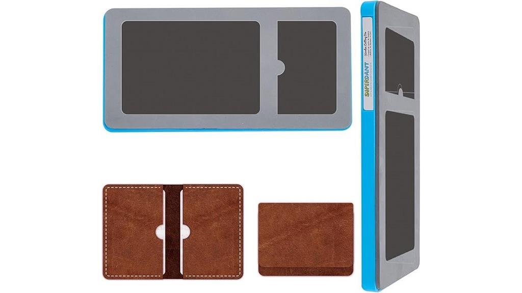 leather card holder die